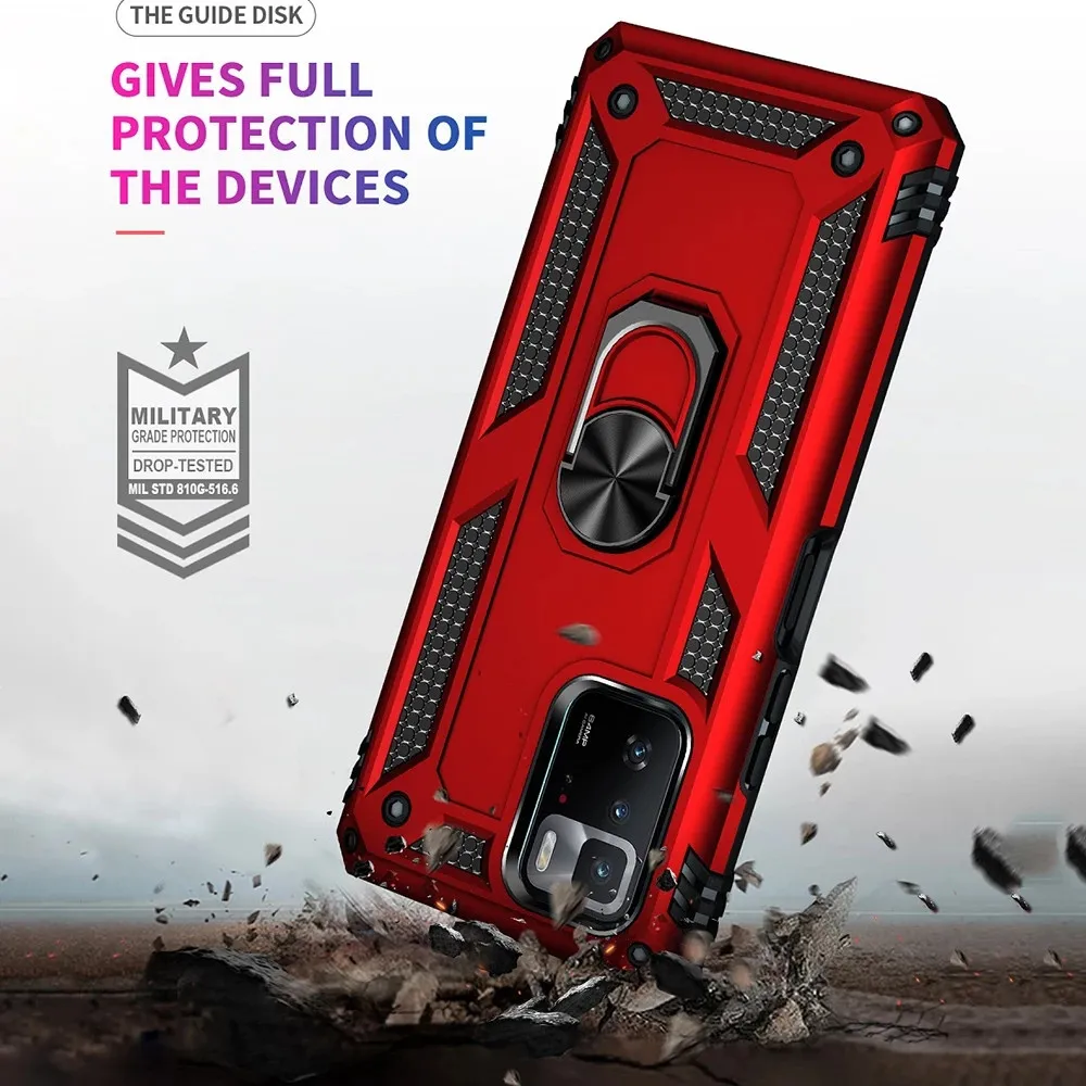 

For POCO X3 GT Case For POCO X3 GT F3 M3 Pro 5G NFC Cover for Xiaomi Mi 11 Lite 5G NE Redmi Note 11 10S 10 Pro 9S 9 Max 9A 9C