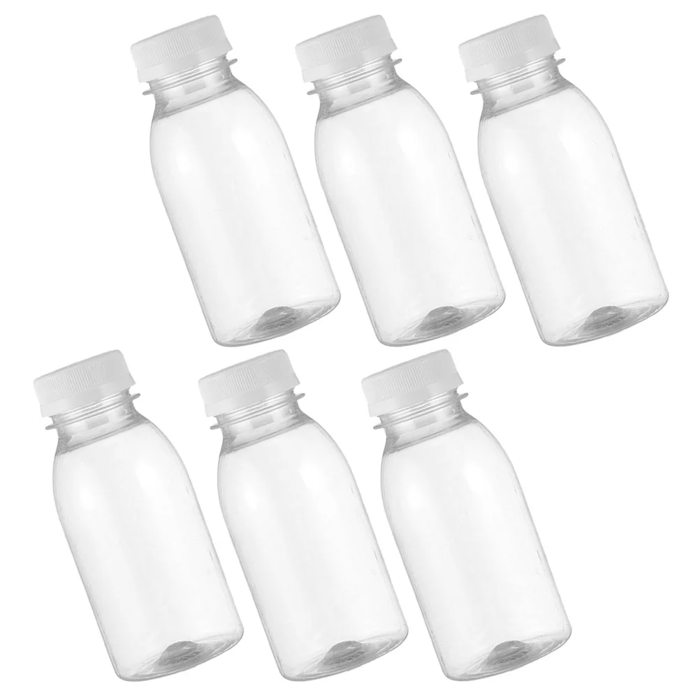 

6 Pcs Mini Milk Bottle Child Childrens Water Leakproof Containers Liquids The Pet Reusable Bottles