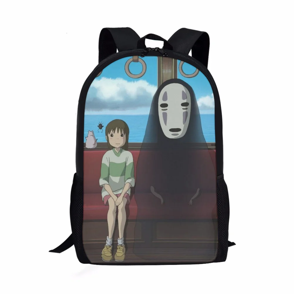 Anime Faceless Boy School Bags for Teenagers Kids Children's Backpack Customized Students Satchel Mochila Gift Free Shipping