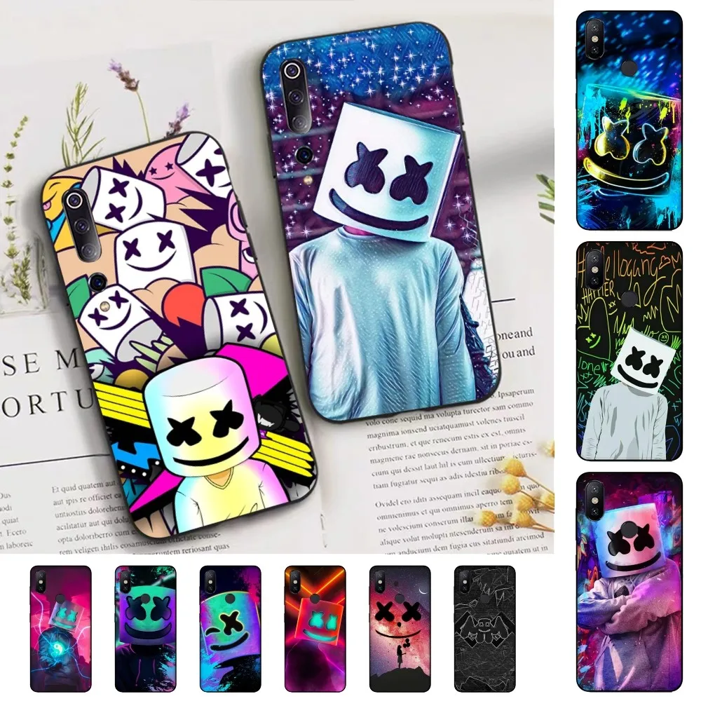 Чехол DJ M-Marshmellos для телефона Xiaomi Mi 5X 8 9 10 11 12 lite pro 10T PocoX3pro PocoM3 Note 10 pro lite