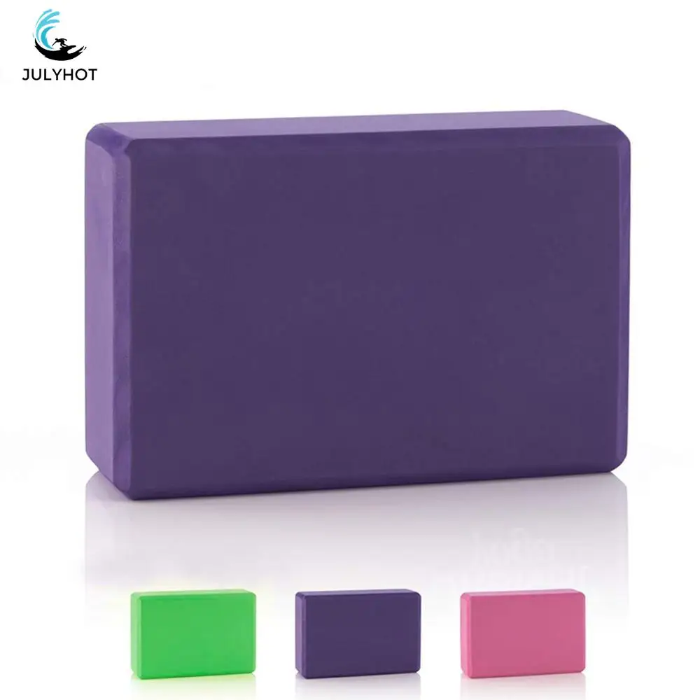 

Gym Fitness EVA Yoga Block Colorful Foam Block Brick for Crossfit Exercise Workout Training Bodybuilding Equipment