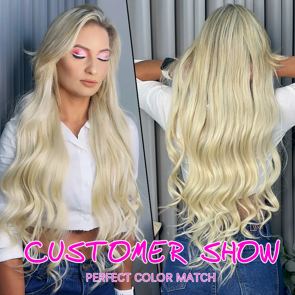 613 100% настоящие человеческие волосы оптом без уточка медовые светлые