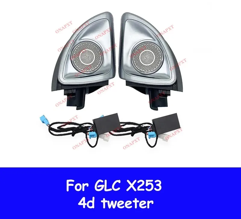 

Для Benz W205 X253 GLC C класса вентиляционные отверстия ONAPXT 4D динамик светодиодный окружающий свет вращающийся твитер свет турбина вентиляционные отверстия крышка