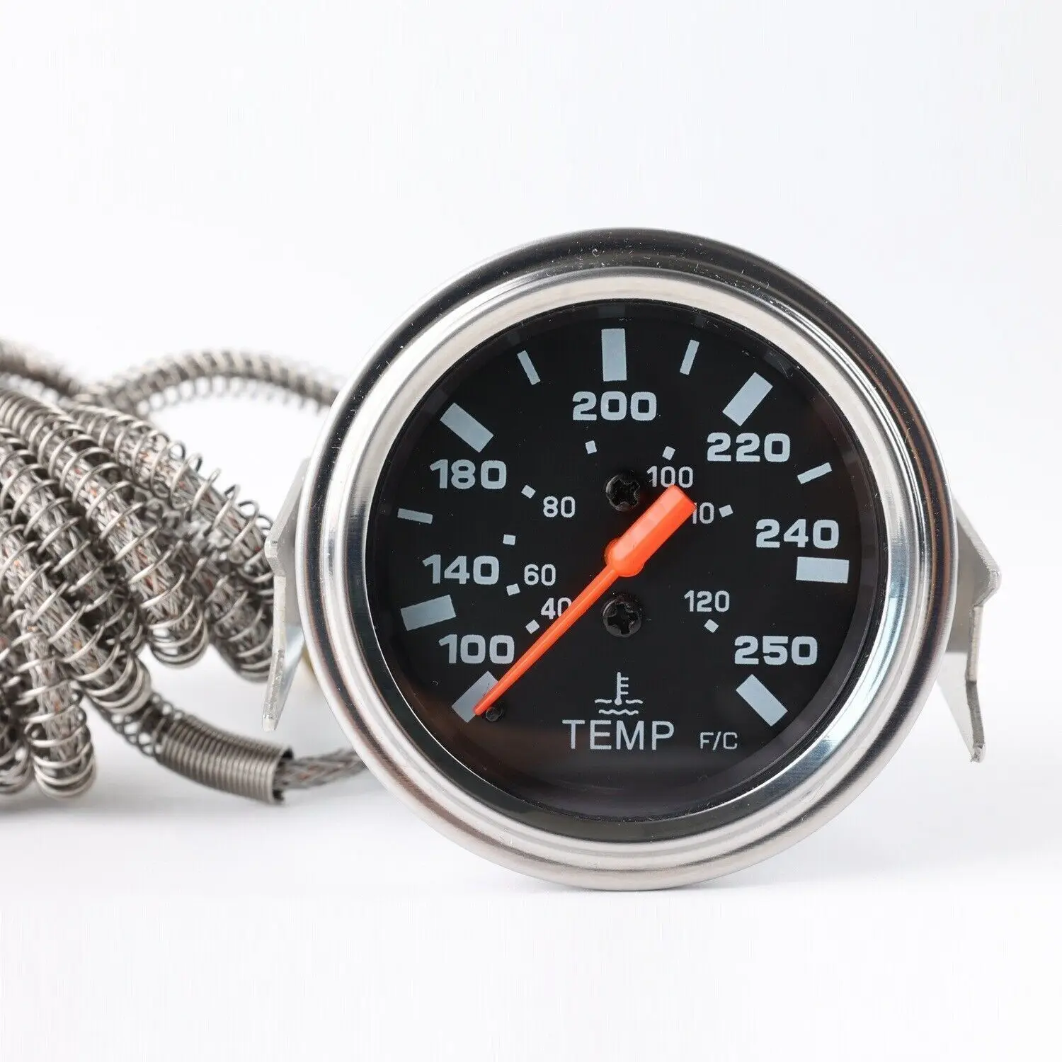 2 &quot52 мм Механический датчик температуры воды 40-120 ℃/100-250 ℉ температура 12 в