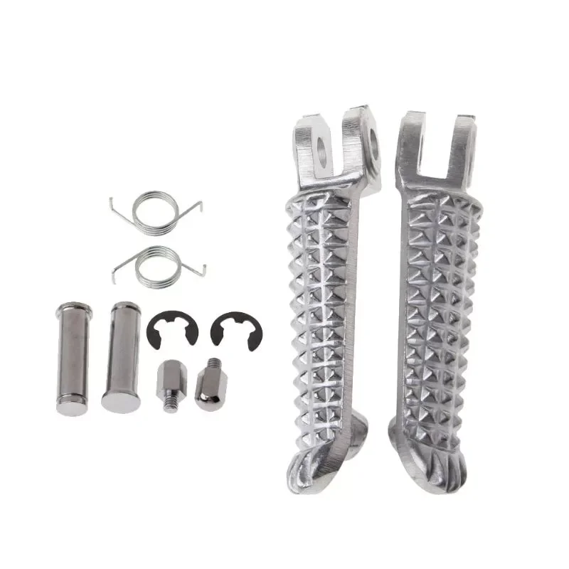 

Aluminum Front Footrests For YAMAHA YZF R1 R6 R6S1998-2012 2003-2008 W91F