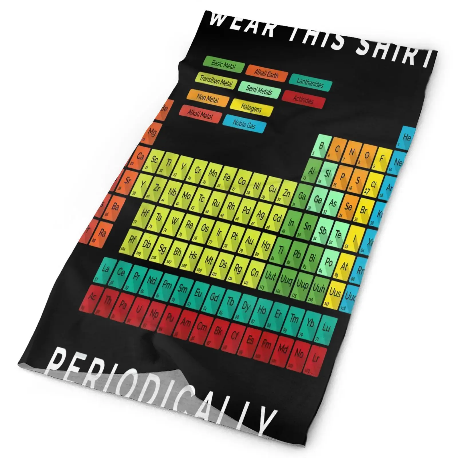 

Ограниченная Периодическая таблица, химия, шарф-бандана для мужчин, шарф для женщин и мужчин, ткань, туристическая маска для лица, бандана, п...