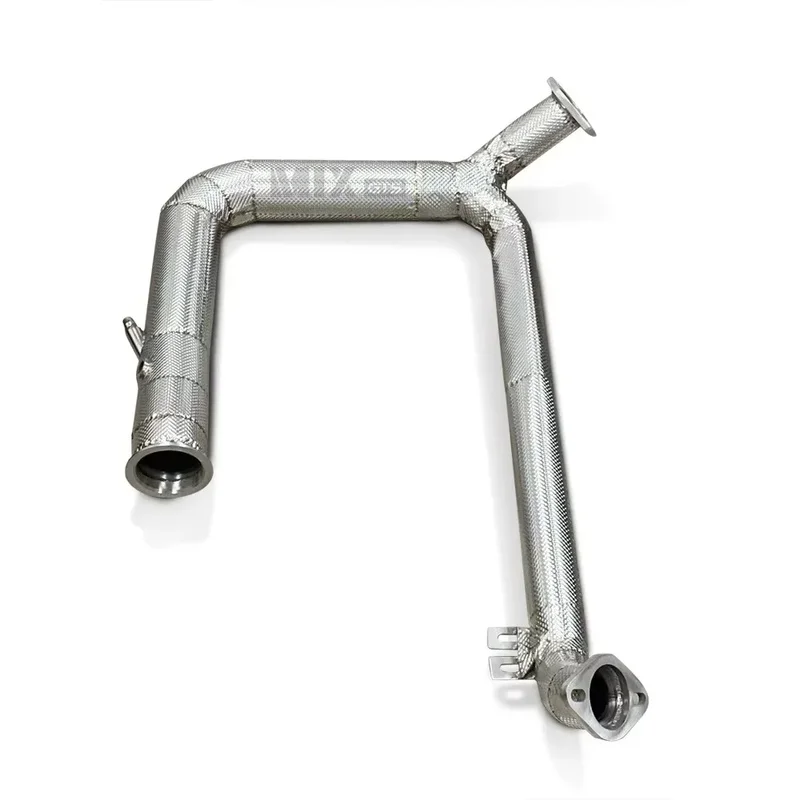 Фото Выхлопная система Sonicdiy Valvetronic Catback для BMW M850i 4.4T G14 G15 G16 2018-2025 с двойными квадрообразными насадками для улучшения звучания (спортивный звук) №5