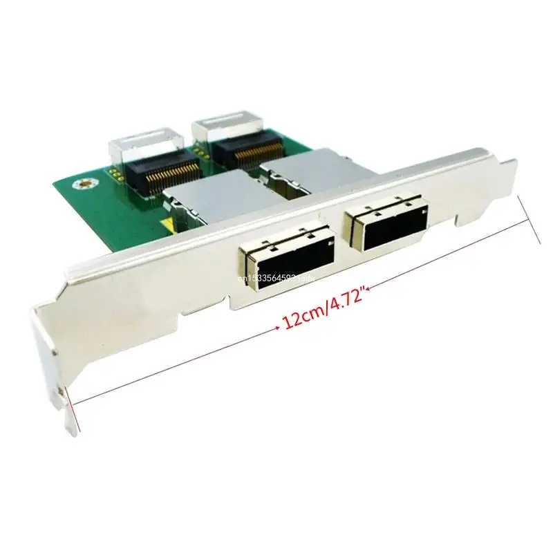 Мини-SAS26p серверный массив Pci плата адаптера объединительной платы SFF-8087 на SFF-8088