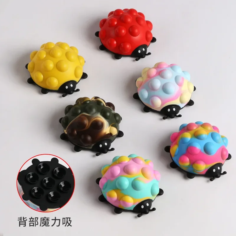 Новый стиль семь звезд божья коровка декомпрессионная игрушка 3D