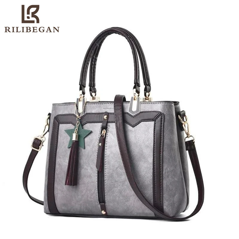 

Женская сумка через плечо, из искусственной кожи, с ручкой сверху