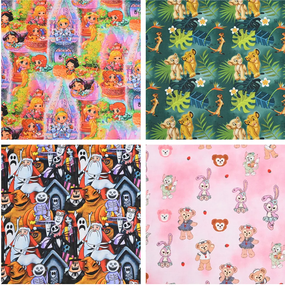 Детская хлопковая ткань для одежды ширина 110 см |