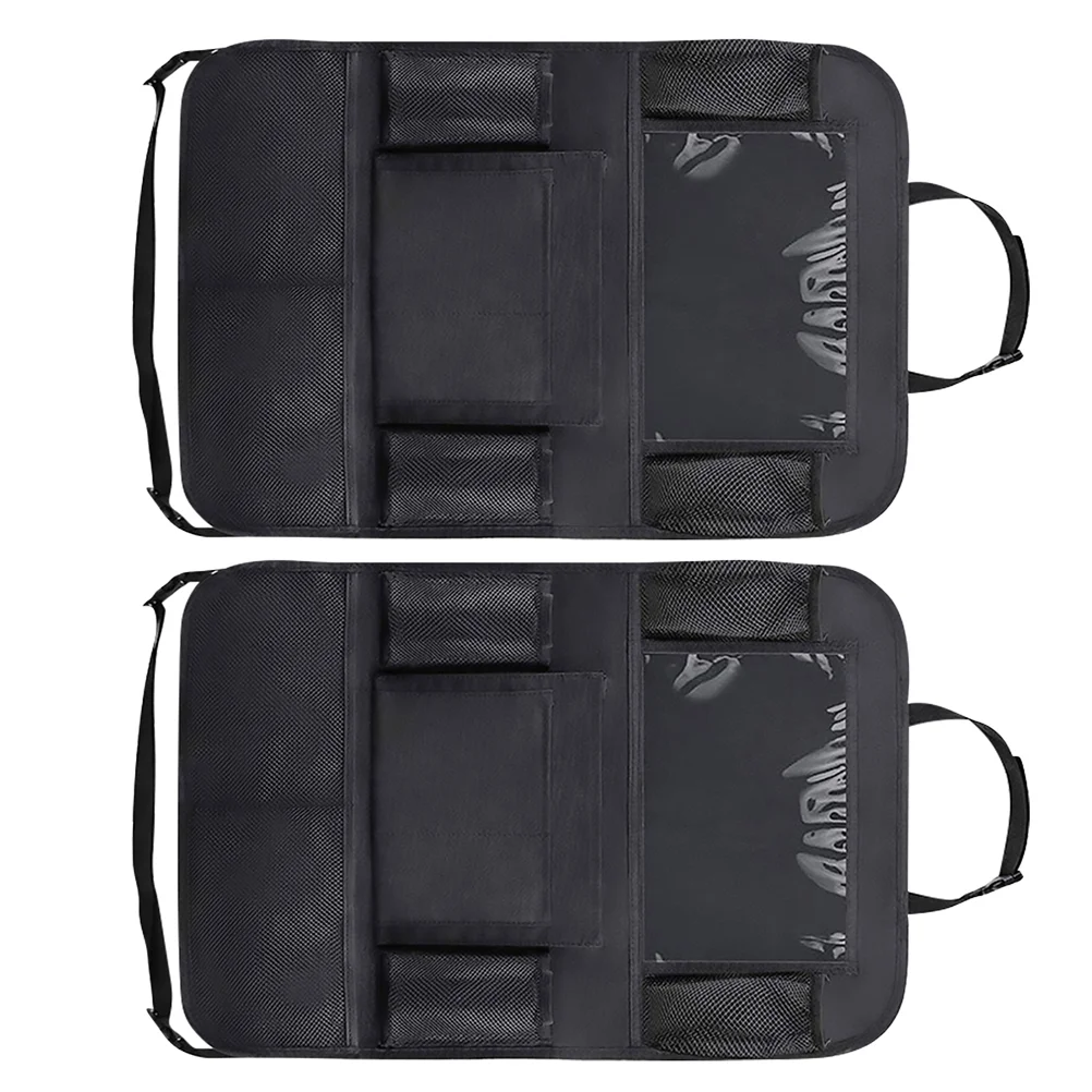 

Backseat Storage Pockets Backseat Foldable Tray Car Organizer Mats Car Foldable Table Tray Rear Seats Pouch