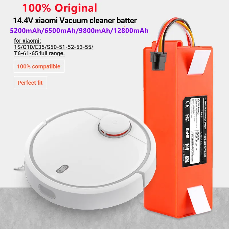 

Аккумулятор для робота-пылесоса Xiaomi Roborock S50 S51 S55, 14,4 В