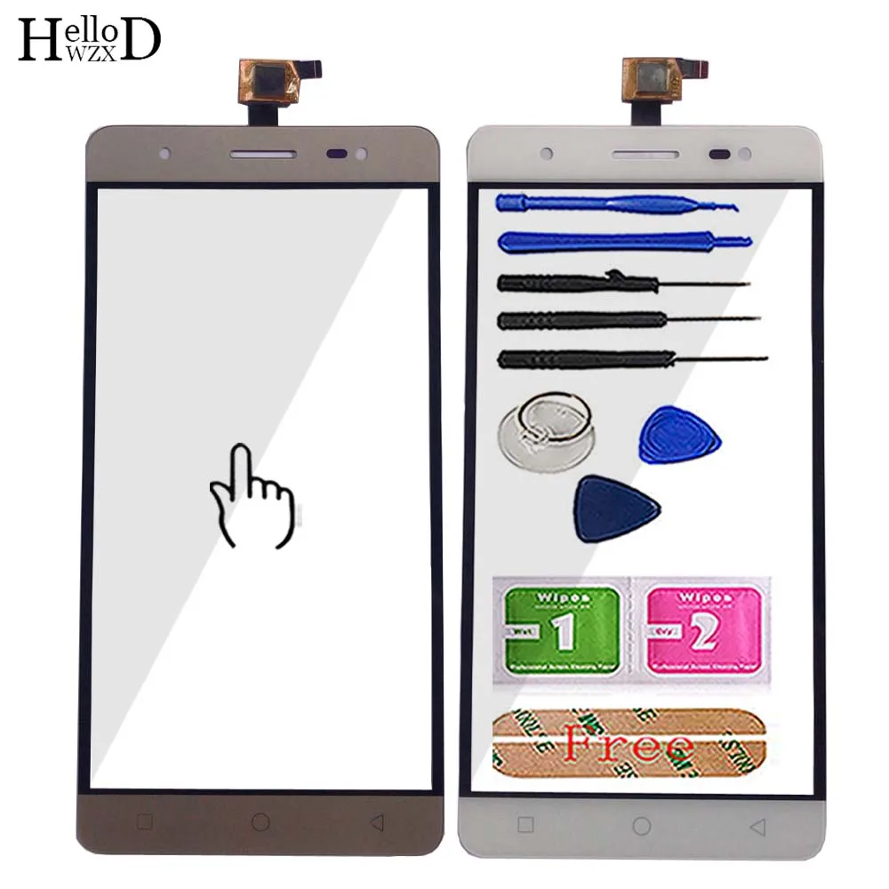 

5.5'' Touch Screen Panel Mobile For Senset E500 Touch Screen Digtizer Lens Sensor Panel Front Glass Replacement Tools 3M Glue