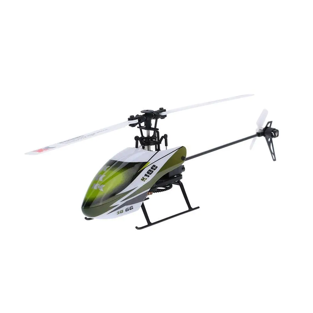 Original XK Falcon K100 RC Helicopter 6CH 3D 6G System RTF RC Helicopter 120m Remote Control Distance RC Helicopter Toy for Kids