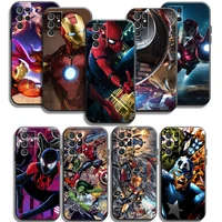 marvel spiderman phone cases for samsung galaxy a31 a32 4g a32 5g a42 5g a20 a21 a22 4g 5g funda coque back cover