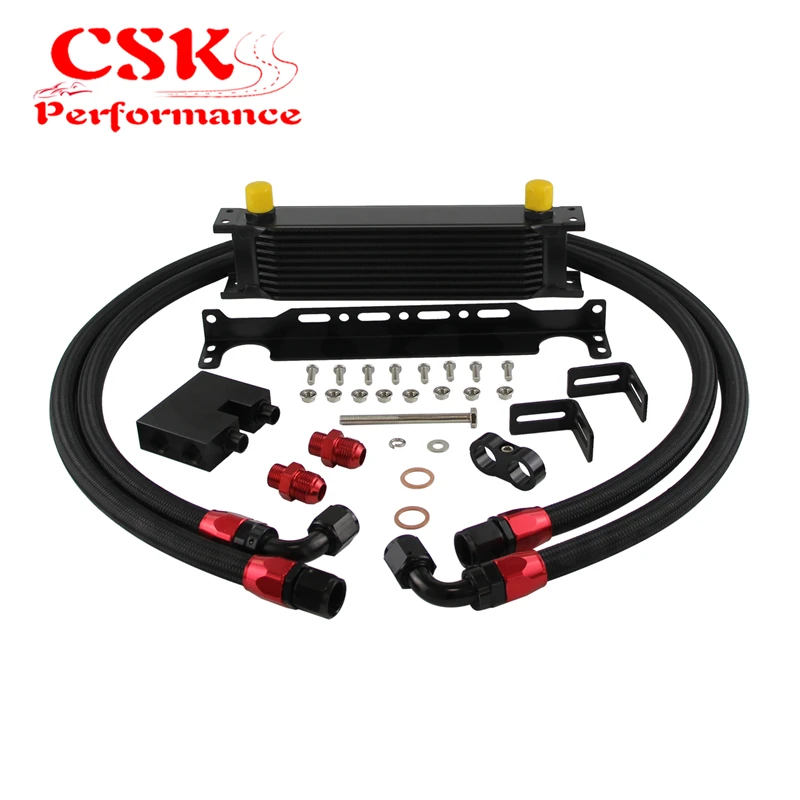 

10 Row Oil Cooler Kit Fit For BMW 3 Series N54 135 135i E82;335 335i E90 E92 E93