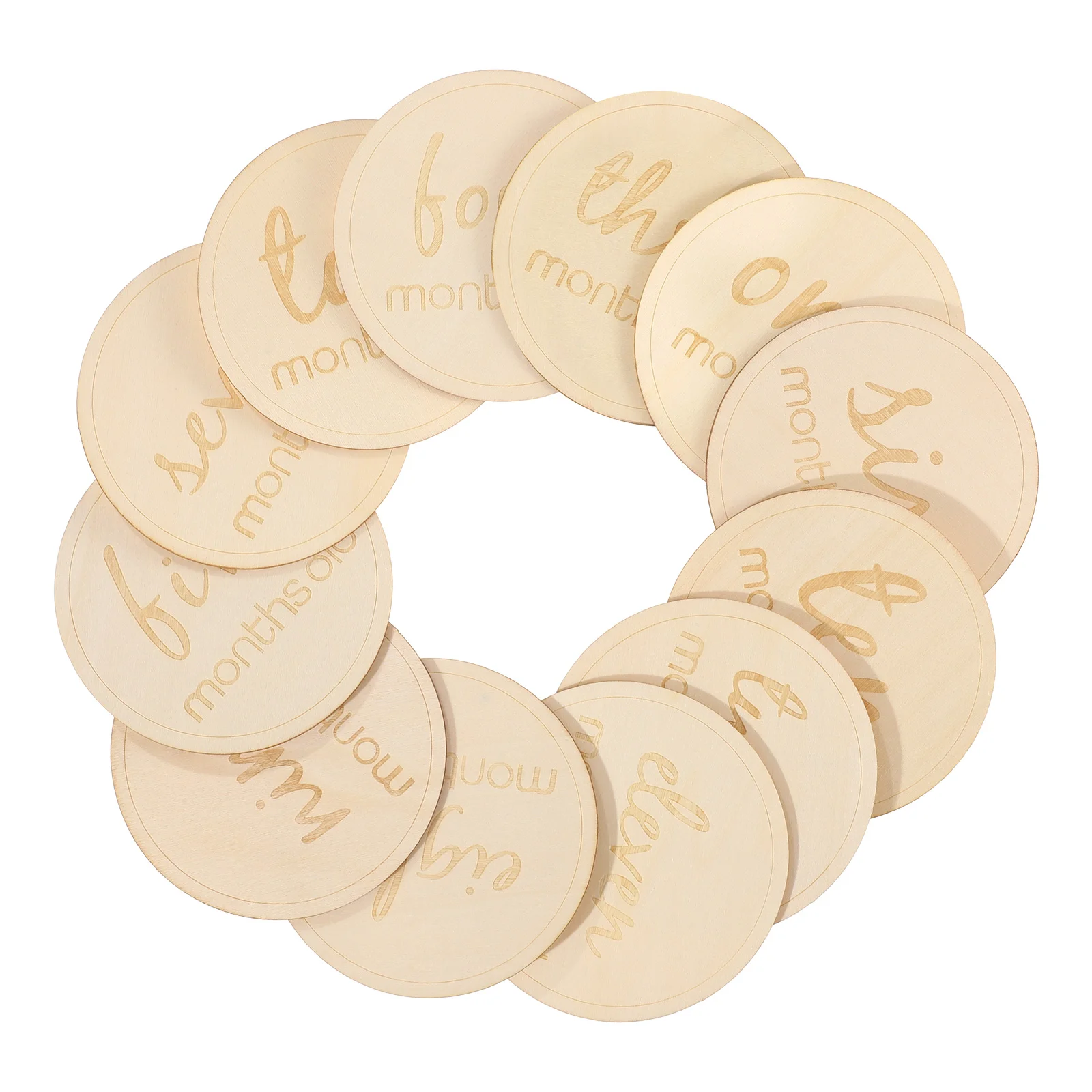 

Baby Blocks Baby Monthly Milestone Cards Monthly Card Baby Photoshoot Props Wooden Baby Month Cards Baby Milestone Disc Newborn