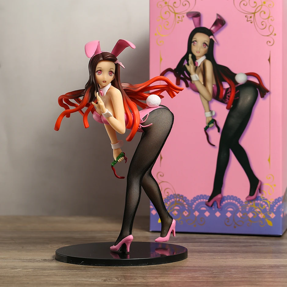 

Demon Slayer: Kimetsu no Yaiba Kamado Nezuko Bunny Girl Decoration Figure Collectible Toy