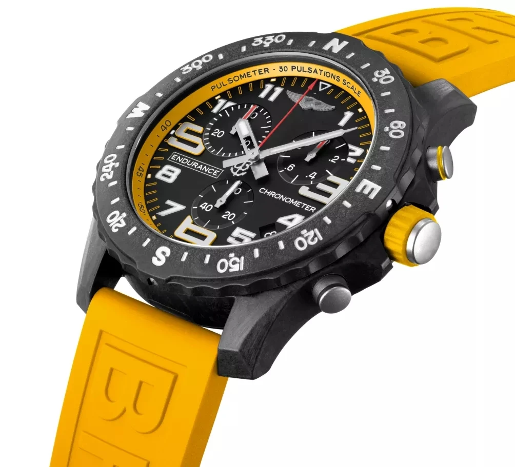 

2023 Mens Sports Watch Luxury Top Brand High Quality Multi-function Silicone Calendar Fashion Endurance Breitling Quartz Watch