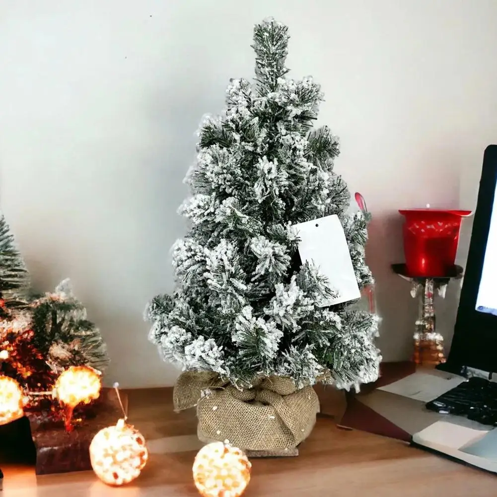 Лидер продаж 60 см Рождественская елка Украшение дома ПВХ Искусственный 2025