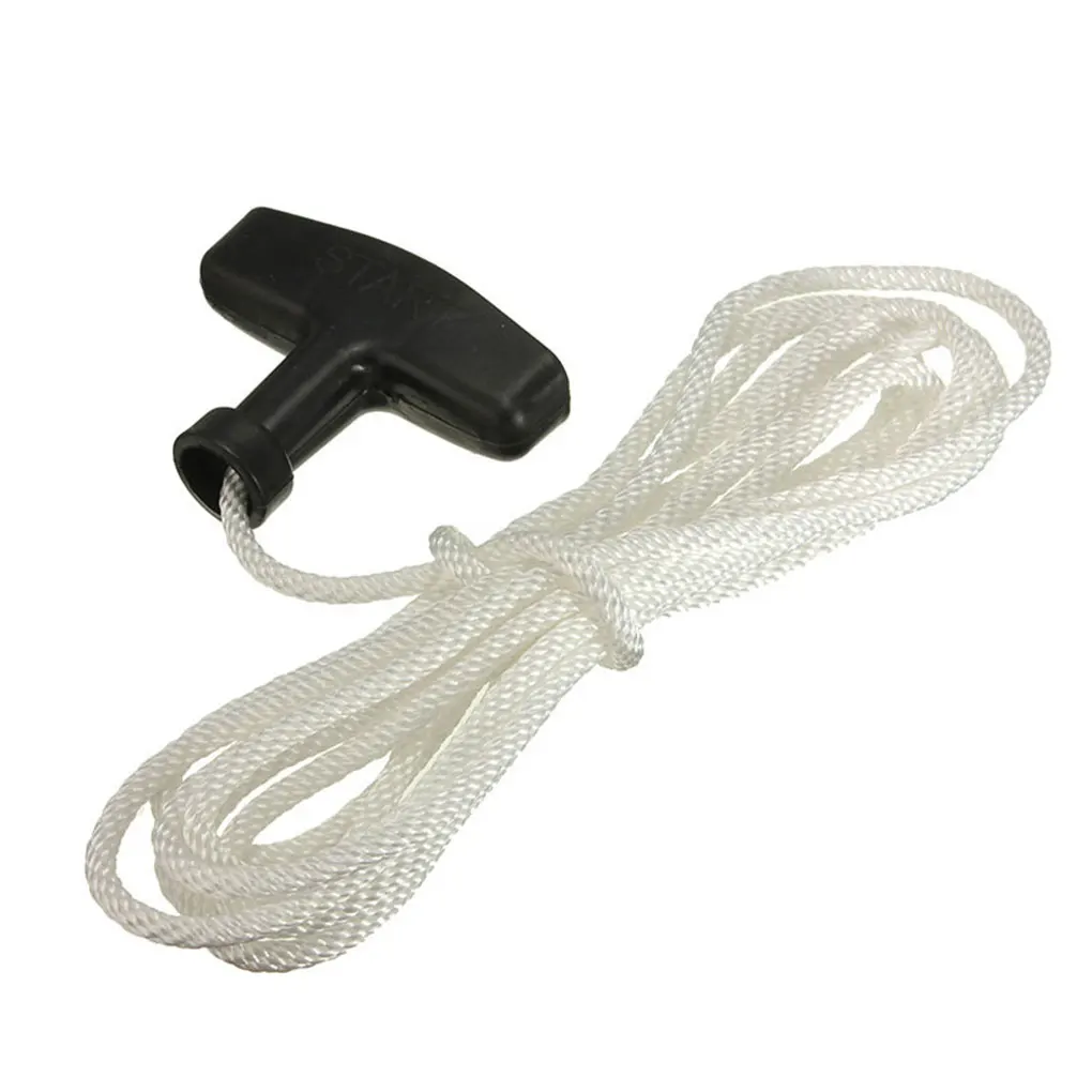 

PP Lawn Mower Starter Pull Professional Replacement Polyester Rope 3 Meter Trimmer Chainsaws Starting Handle Parts
