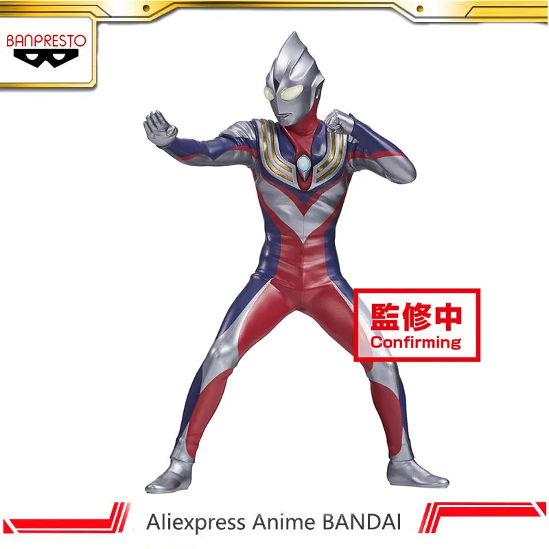 

Модель BANPRESTO Fit Ultraman Tiga High Form 180 мм Hero Brave Статуя Рисунок с коробкой Модель деформации Подлинные оригинальные игрушки