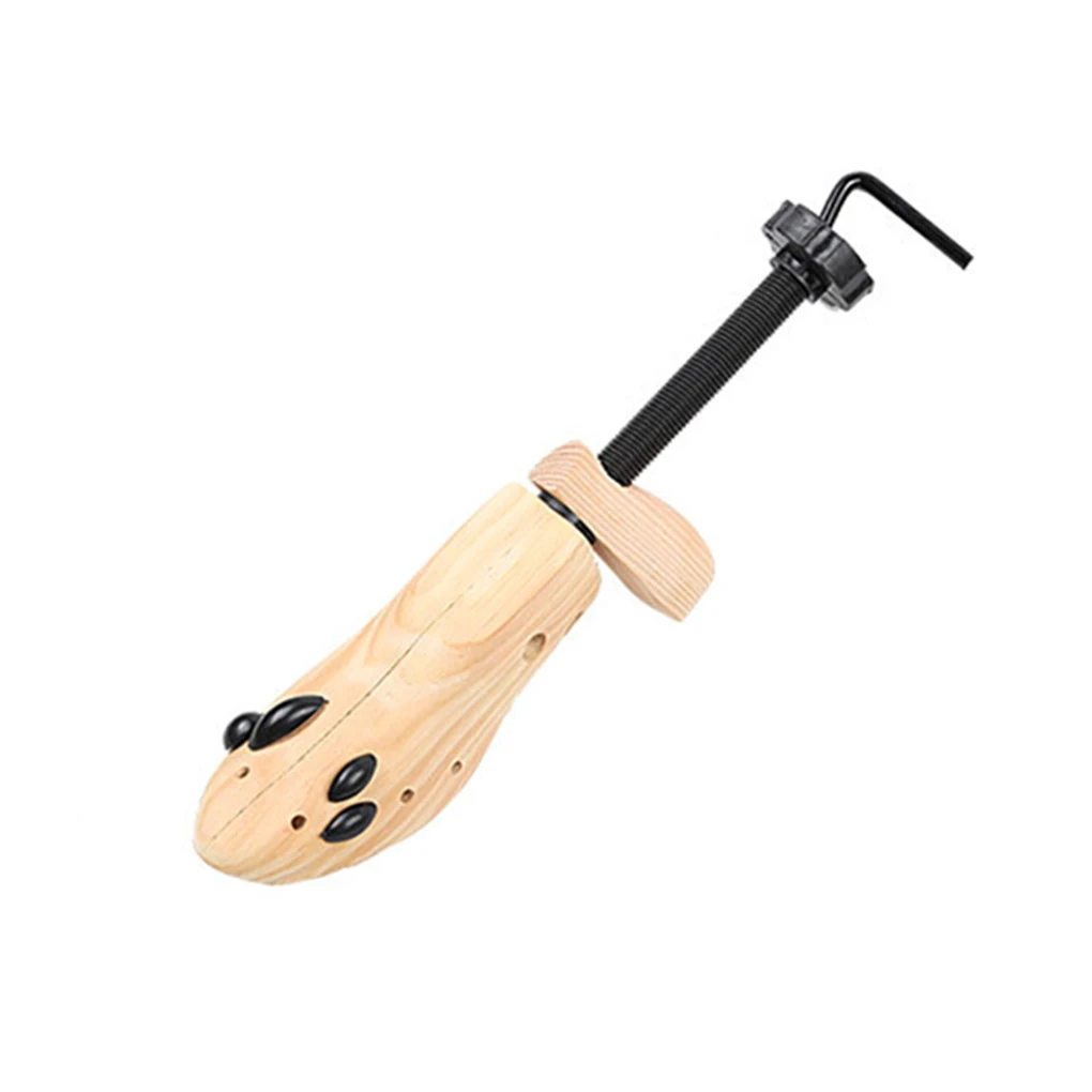 

1pc Adjustable Wooden Shoe Stretcher Household Men Women Flats High Heels Shoes Expander, Type 2, L