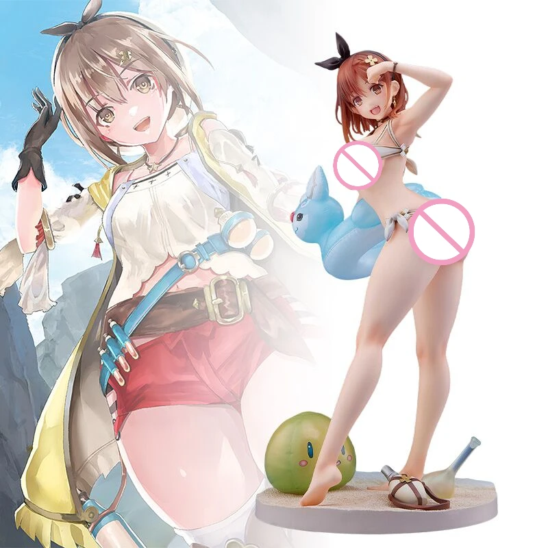 

Atelier Ryza 2: Lost Legends The Secret Fairy Figure Reisalin Stout Anime Figure Swimsuit Sexy Girl Adult Model Collection Toy