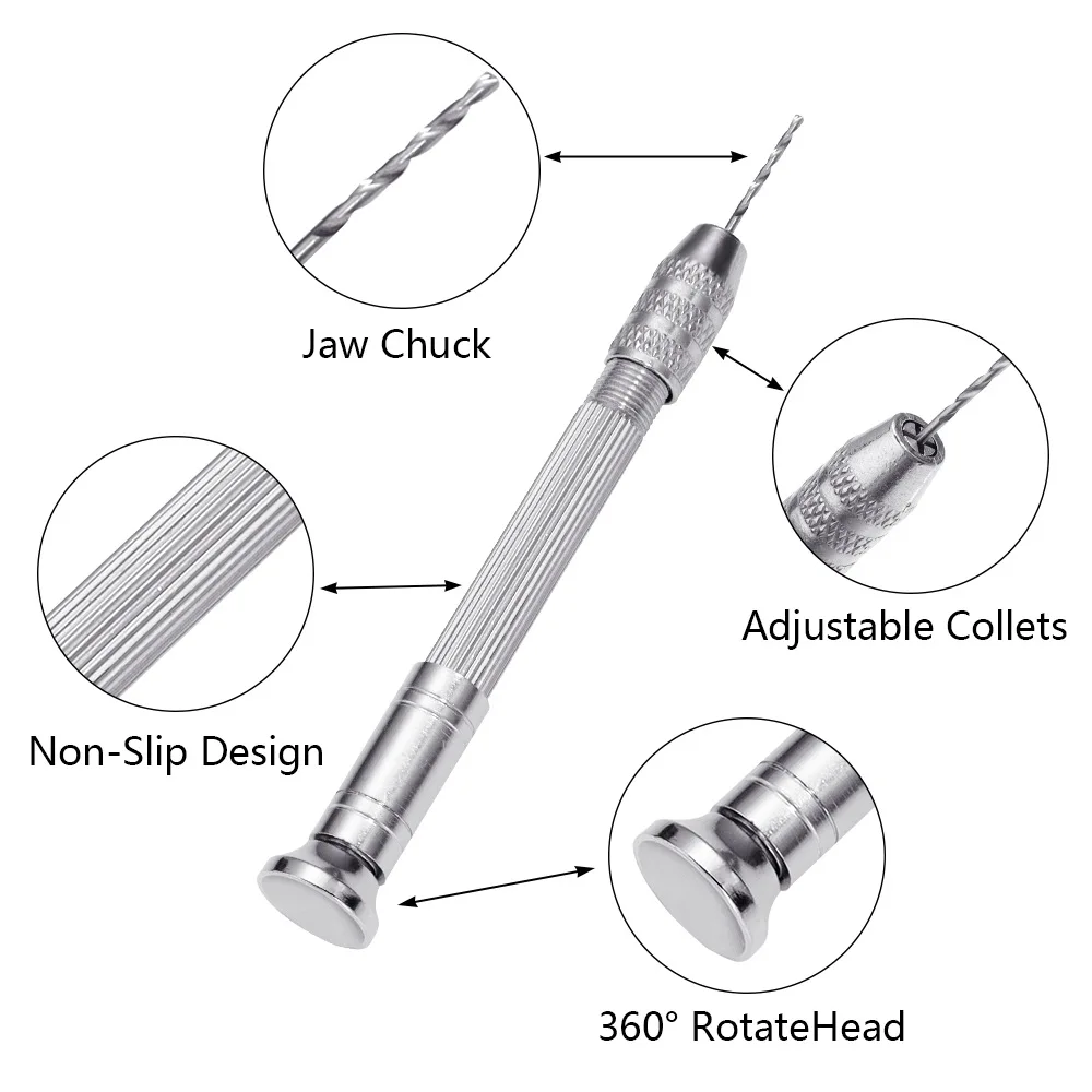 Набор миниатюрных ручных сверл с 10 шт