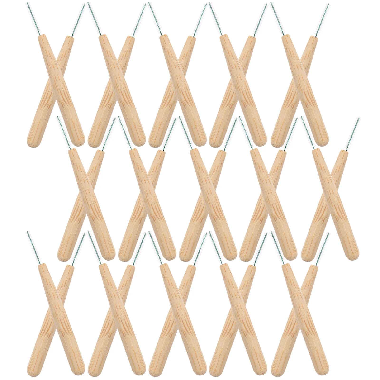 

30pcs with Handle Between Hygiene Cleaner Cleaning Brushes Tight Cleaner Plaque Removal
