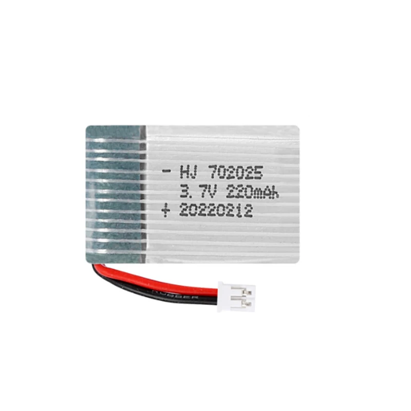 Аккумулятор 3,7 в 220 мАч для E010 T36 NH010 F36 H36, литий-полимерный аккумулятор для HS210 GD65A AT-66 751823, 1 шт.
