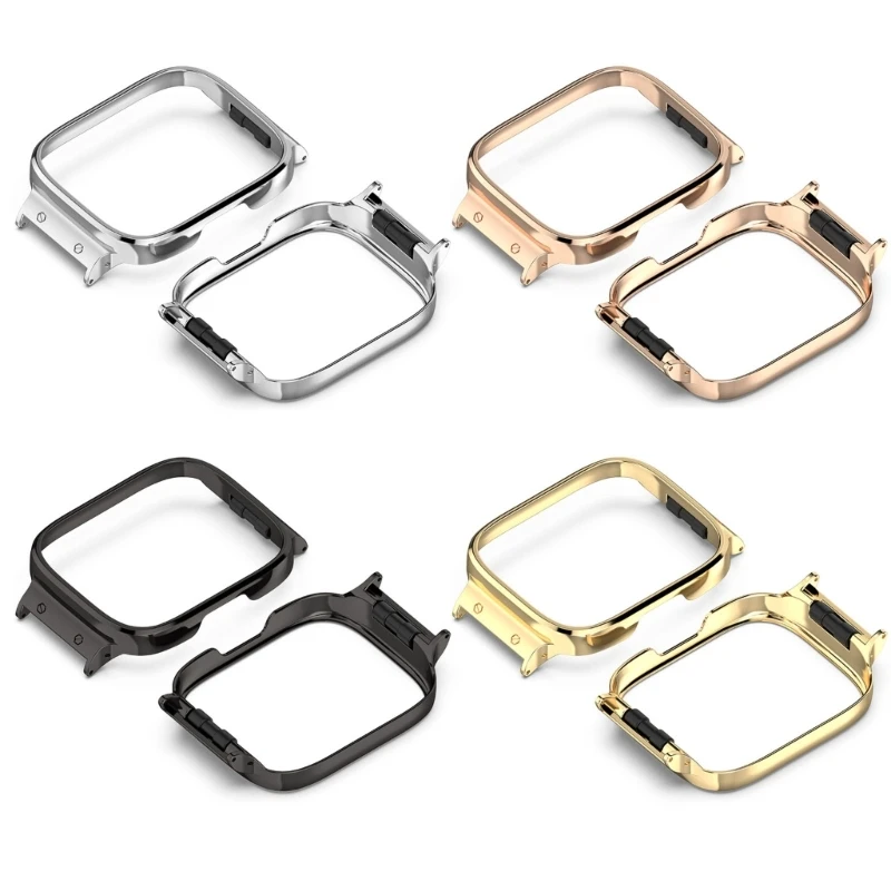 

Metal Frame Aluminum Alloy Frame Protecting & Replace Your Watch Accessories Drop Shipping