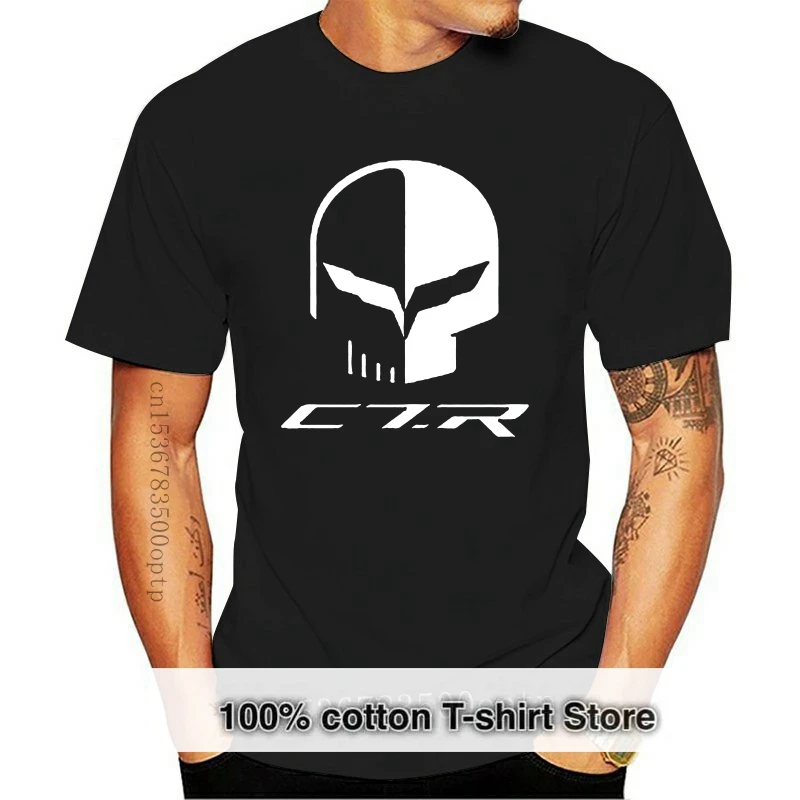 

Новинка 2019, летняя мужская футболка, черная футболка Corvet Z06 C7.R Edition Racs C7R, Мужская хлопковая футболка от S до 3XL