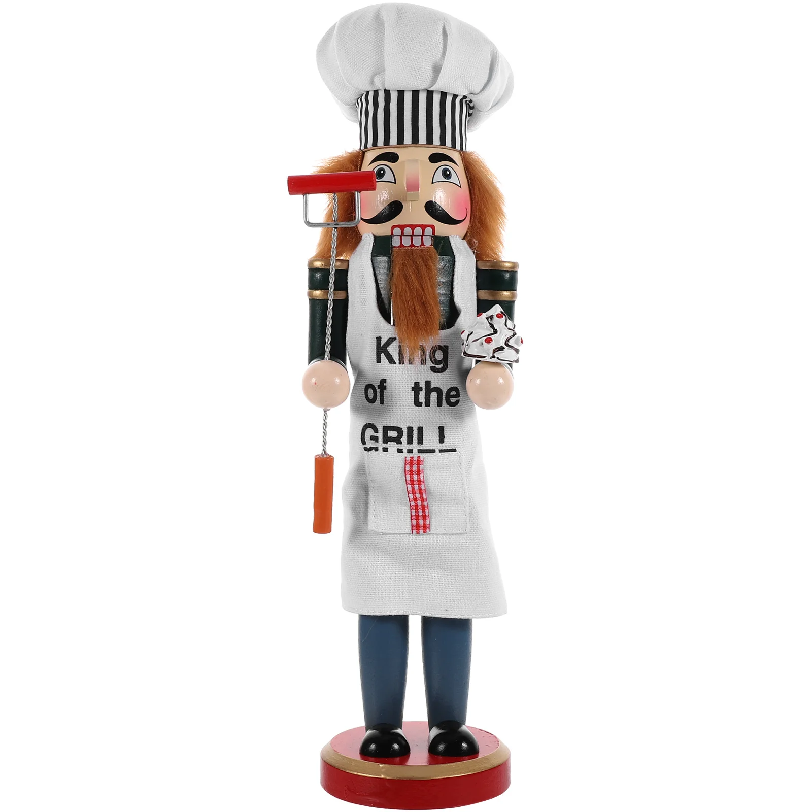 

Christmas Chef Nutcracker Decoration Xmas Holiday Puppet Ornament Nutcracker Figurine Christmas Decorations