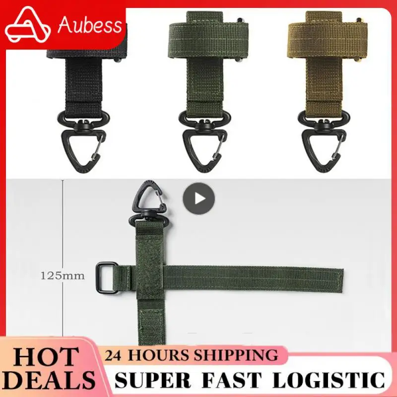 

Multi-tool Survival Outdoor Keychain Military Molle Hook Clip Keeper Pouch Belt Edc Molle Webbing Gloves Rope Tactical Gear