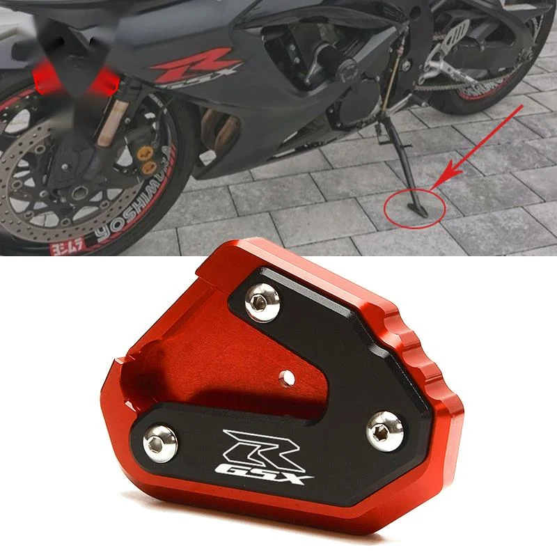 

Новинка для Suzuki GSXR 600 750 Φ 1000 R/X GSX-R 2009-2021 2022 алюминиевый увеличитель лап для мотоцикла, боковая подставка, удлинитель