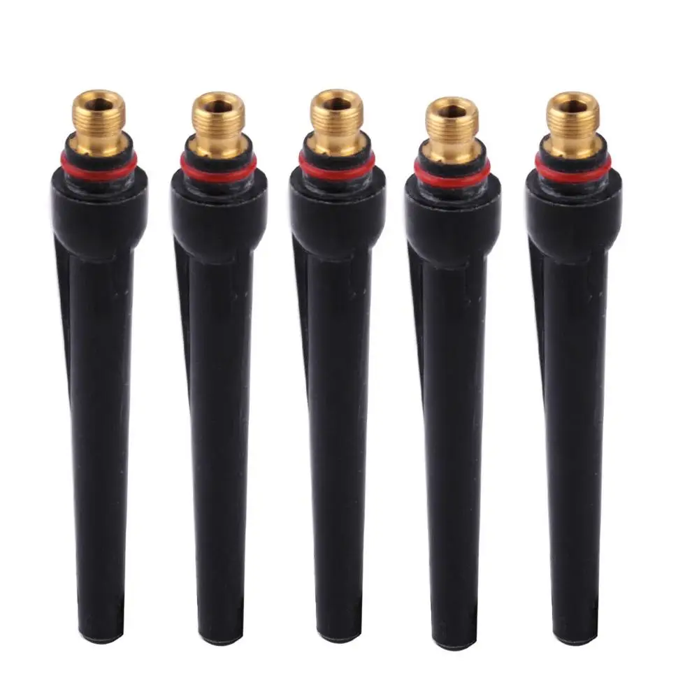 

5pcs Tig Consumables Long Back Cap for WP-17 18 26 Tig Welding Torch 5pcs 57Y02 57Y04