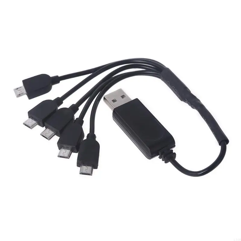 Фото L93B Quadcopter Recharger Line 1-5 USB для E58/JY019 Aircrafts Universal Light №2