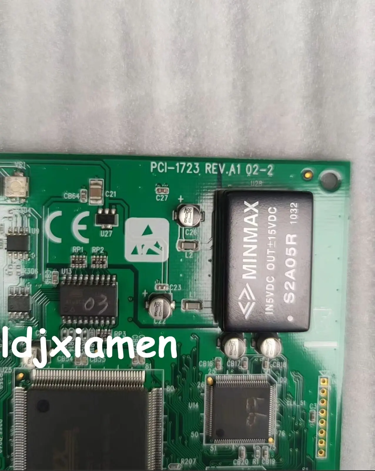 Использованное Advantech PCI-1723 REV.A1 Проверено #