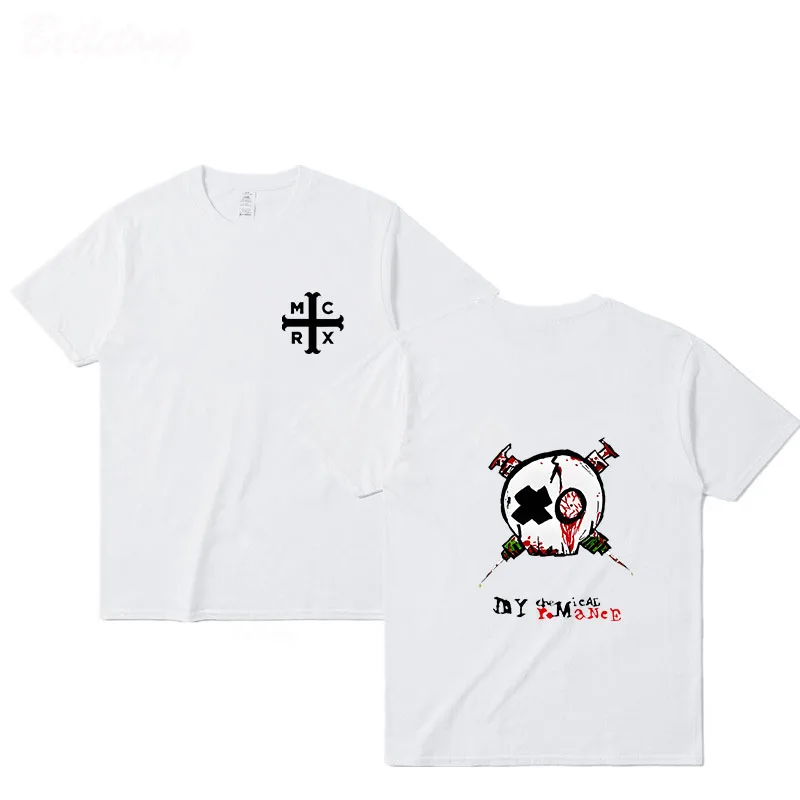

Vintage MCR The Black Parade Merch T Shirt My Chemical Romance T-Shirt Man Woman Punk Rock Summer Fashion Tops Tee Hip Hop Tees