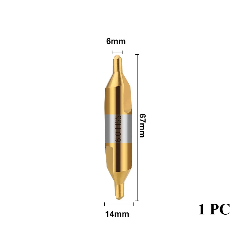 

HILIXUN Центральные сверла из быстрорежущей стали 1.0-6.0 мм