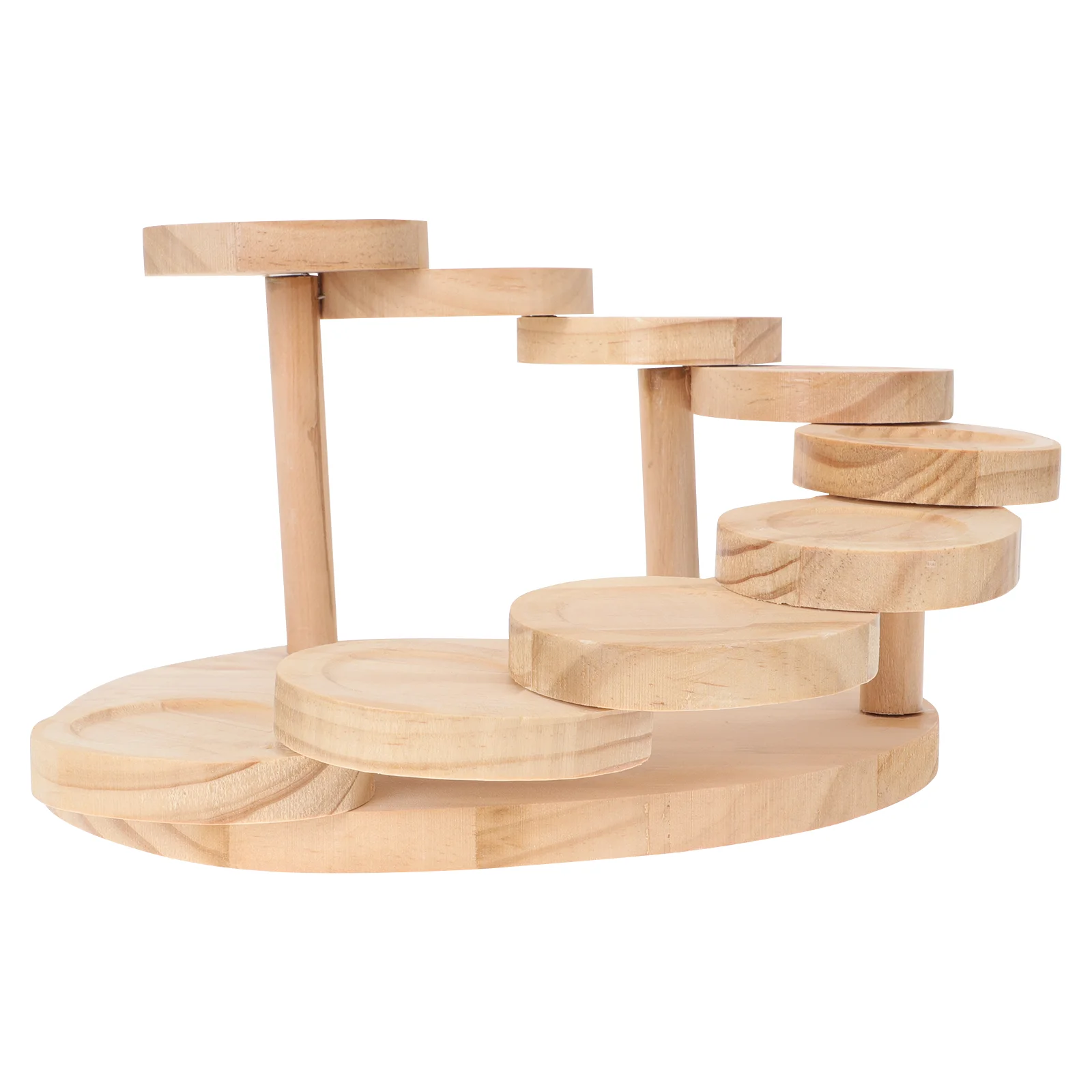 

Cupcake Standcake Tier Wooden Tower Serving Tray Cupcakes 12 Tiered Farmhouse Wood Flowerpot Mini Display Stands Dessert Rustic