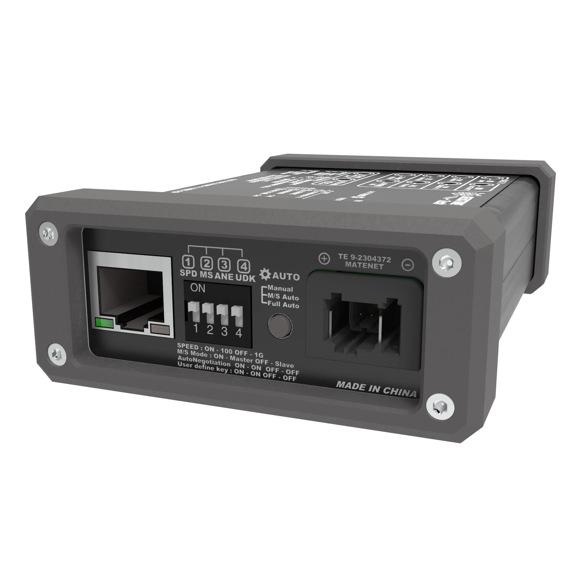 1000Base-T1 Гигабитный автомобильный Ethernet-конвертер в стандартный Ethernet RJ45 (art.: 3920cd215c679) - 3920cd215c679