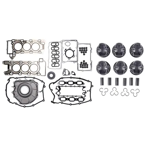 Поршень двигателя AP03 с кольцами + комплект прокладок для Jaguar XE F-Type Land Rover 3,0 л V6 AJ126