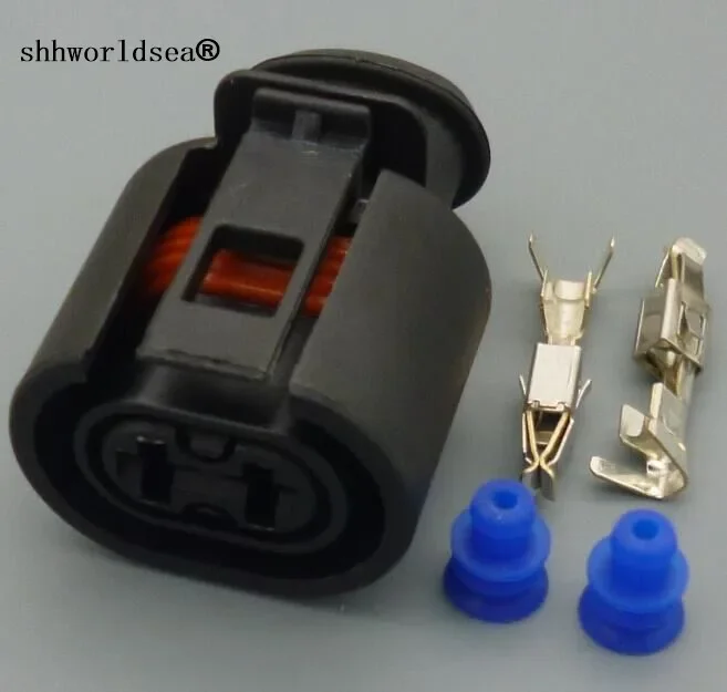 Shhworldsea 1 комплект 2-контактный автоматический герметичный штекер