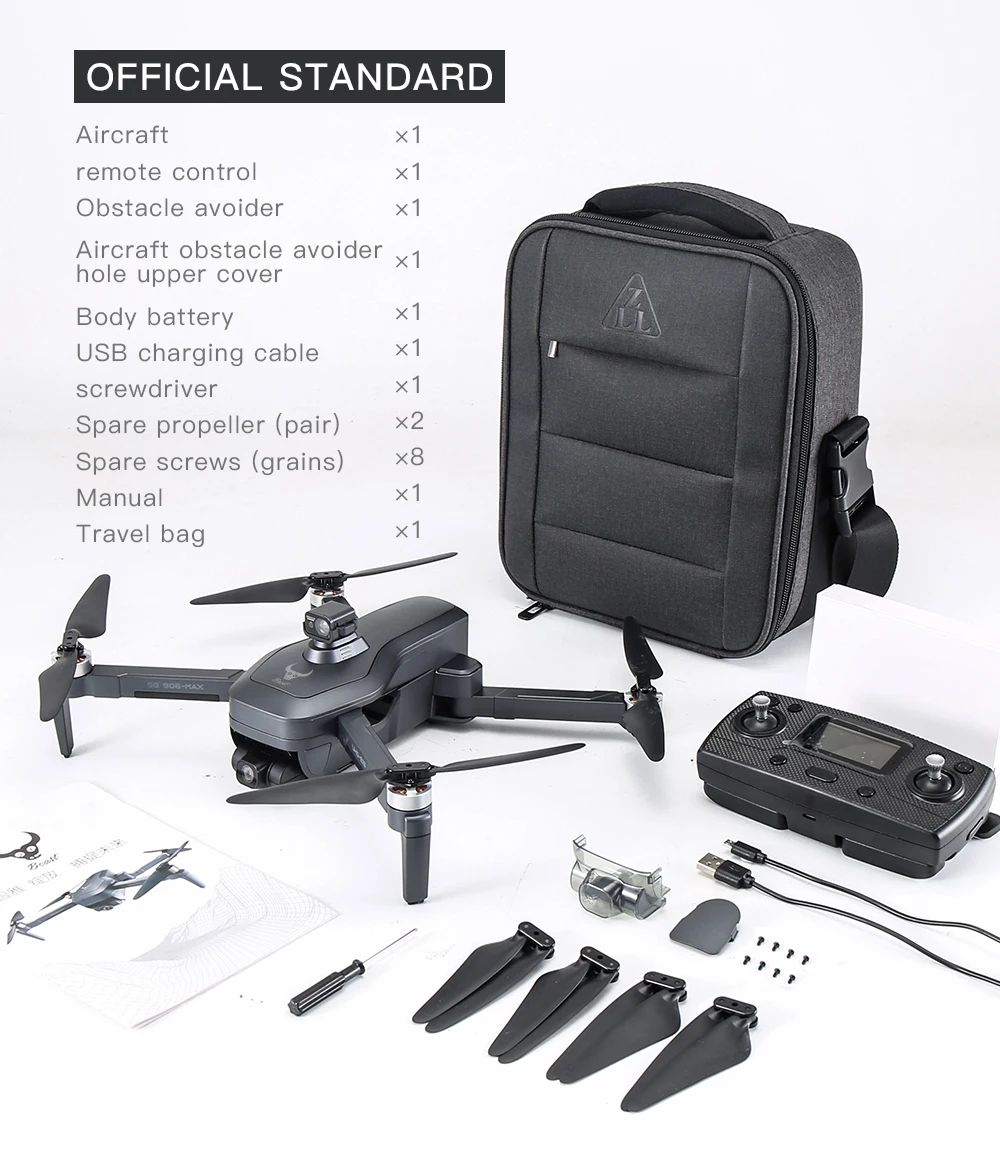 

SG906 Pro 2 / SG906 MAX GPS Drone with Wifi FPV 4K Camera Three-axis Gimbal Brushless Motor Professional Quadcopter