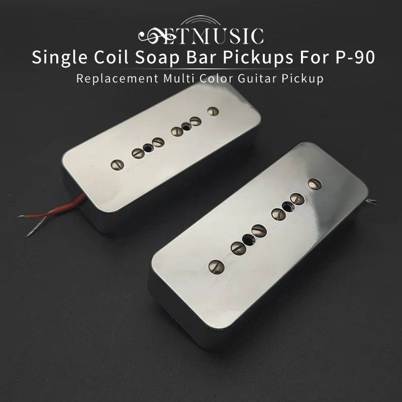 Single Coil Soap Bar Pickups For P-90 P90 Guitar Multi Color