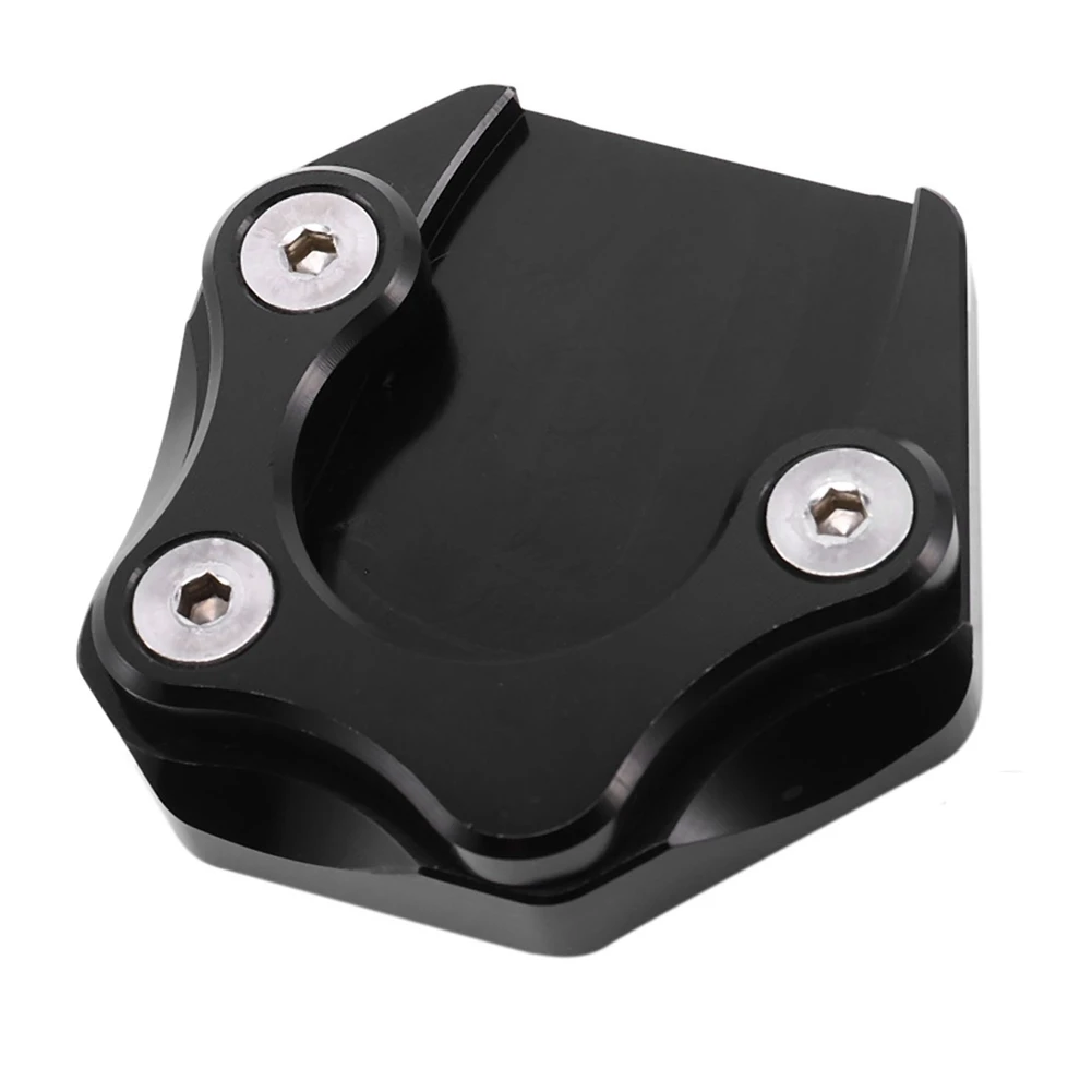 

Motorcycle Kickstand Pad Side Stand Pad Plate KiCkstand Enlarger for-Honda GB350 GB 350 2021 2022(Black)