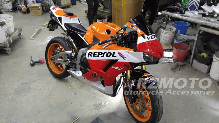

4 подарка, новые аксессуары для мотоциклов из АБС-пластика для Honda CBR600RR F5 2013 2014 2015 2016 2017, комплект обтекателей на заказ, Repsol